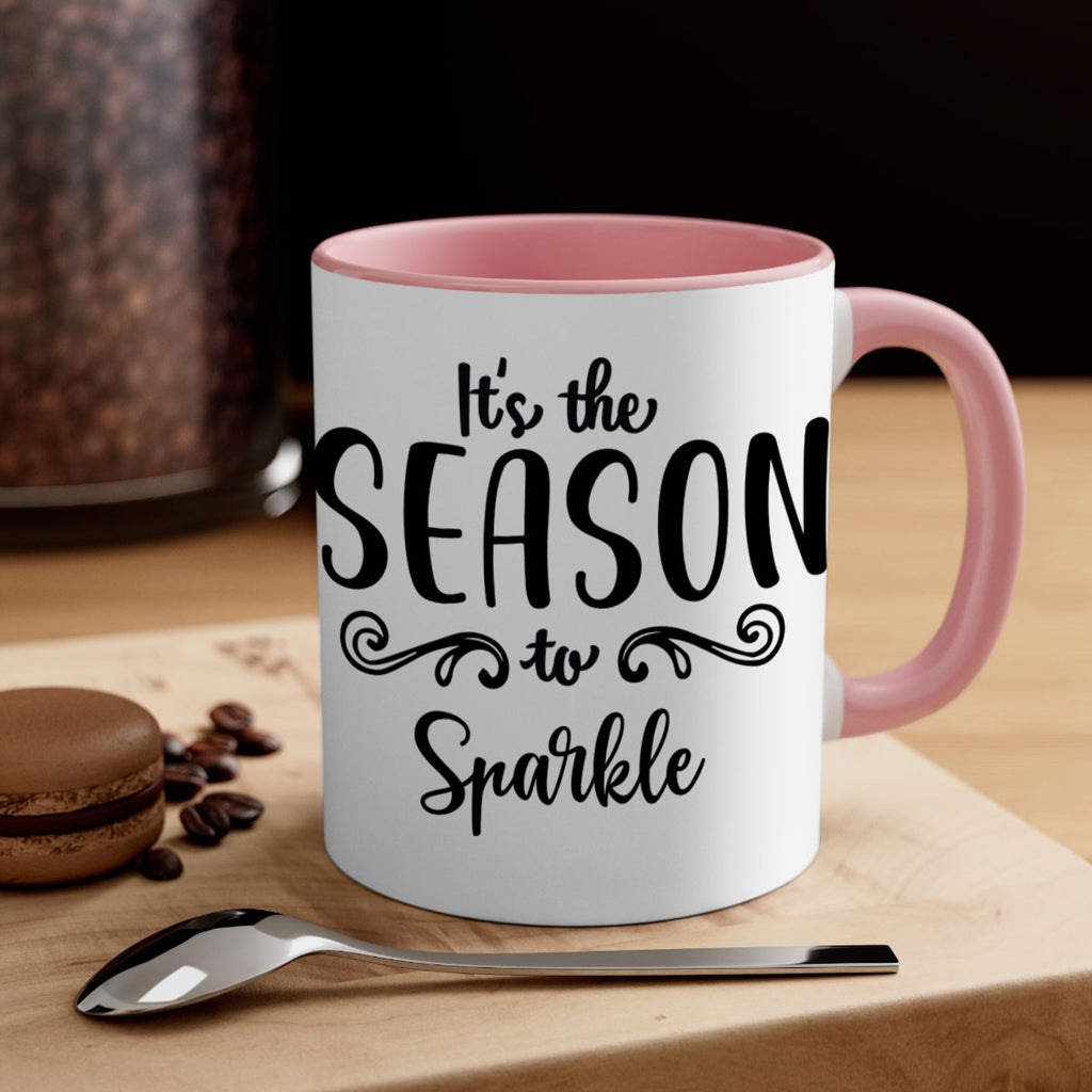 it s the season to sparkle style 372#- christmas-Mug / Coffee Cup