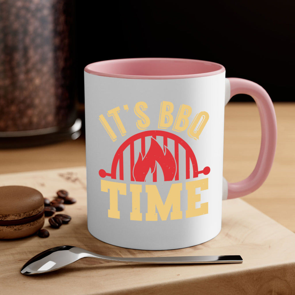 its bbq time 32#- bbq-Mug / Coffee Cup
