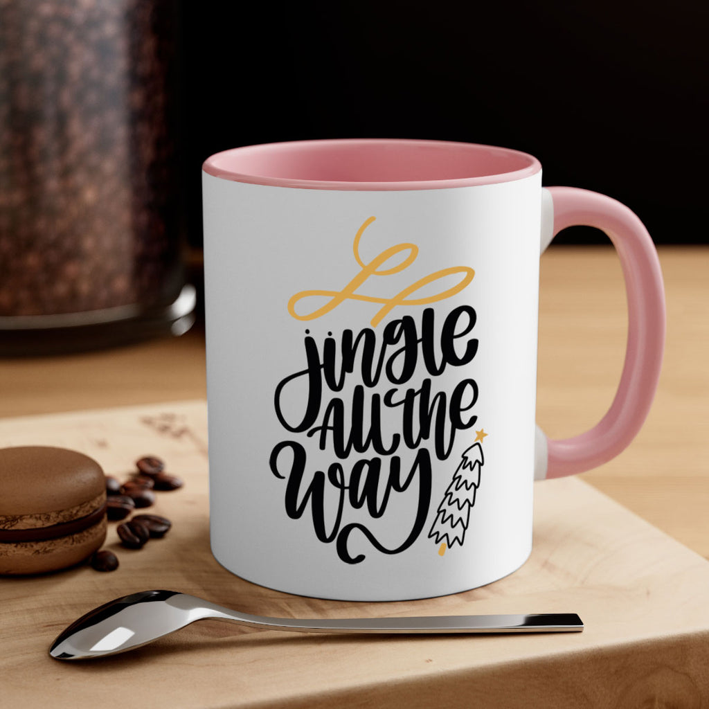 jingle all the way gold 114#- christmas-Mug / Coffee Cup