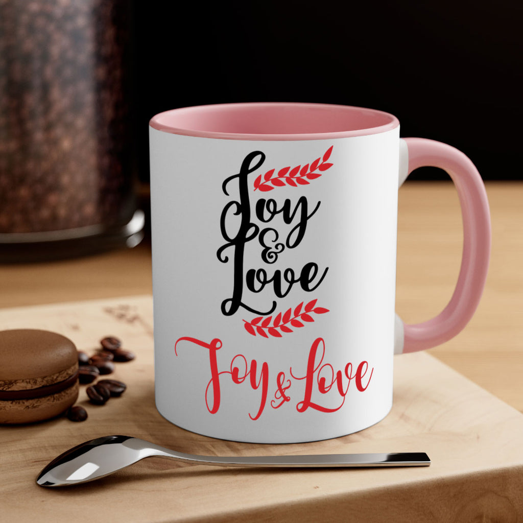 joy and love style 405#- christmas-Mug / Coffee Cup