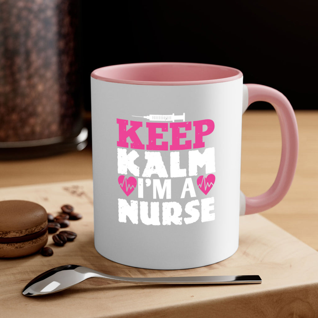 keep klam im a nurse Style 294#- nurse-Mug / Coffee Cup