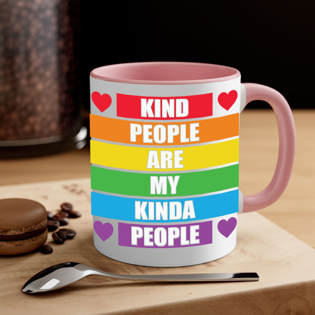 kind people are my kinda lgbt 111#- lgbt-Mug / Coffee Cup