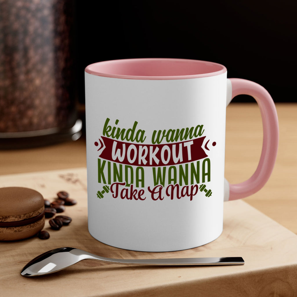 kinda wanna workout kinda wanna take a nap 34#- gym-Mug / Coffee Cup