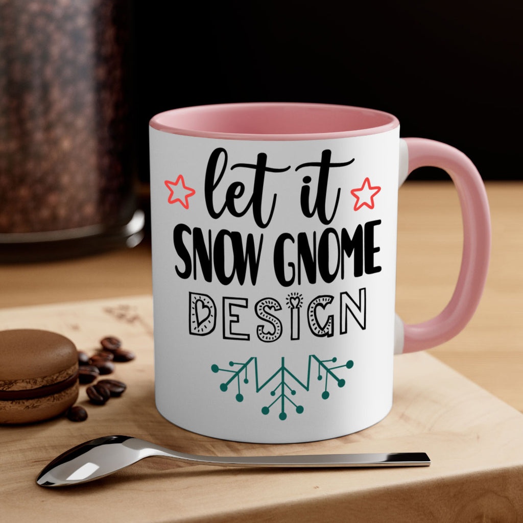 let it snow gnome design style 432#- christmas-Mug / Coffee Cup