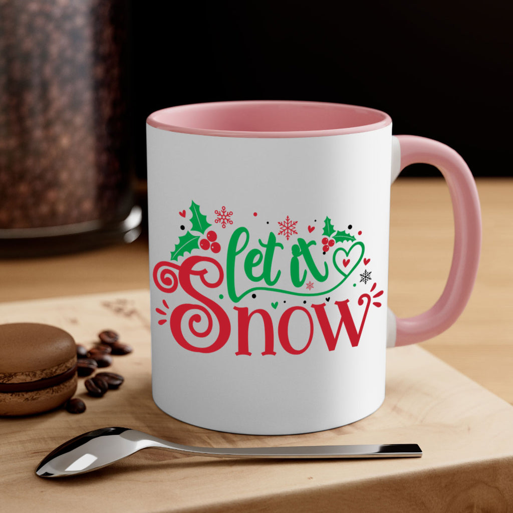 let it snow style 428#- christmas-Mug / Coffee Cup