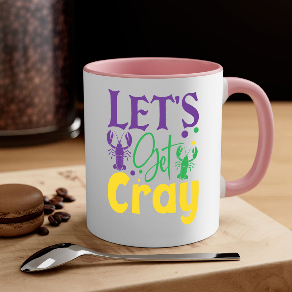 lets get cray 81#- mardi gras-Mug / Coffee Cup