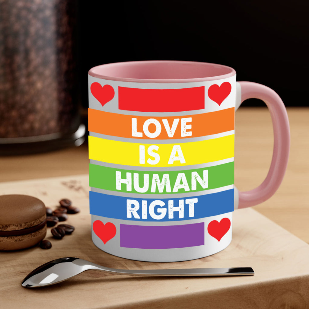 love is a human right lgbt 86#- lgbt-Mug / Coffee Cup