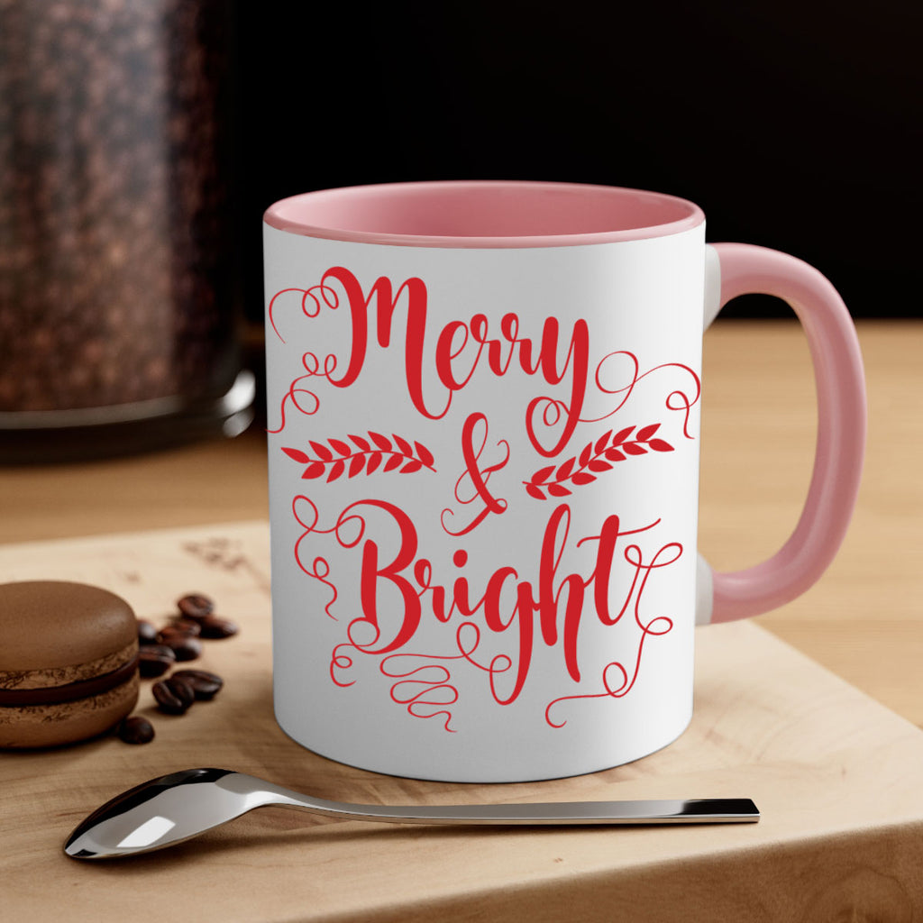 merry & bright style 468#- christmas-Mug / Coffee Cup