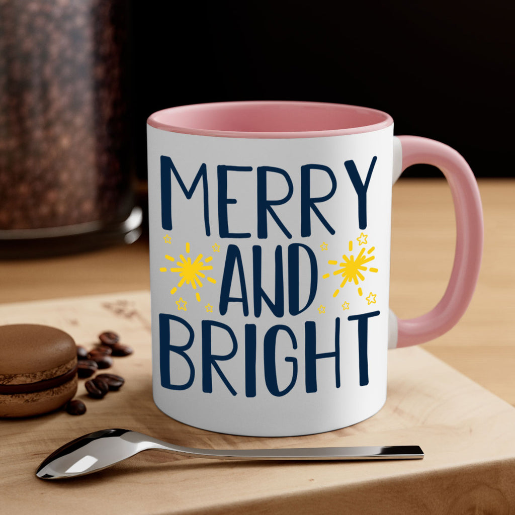 merry and bright 226#- christmas-Mug / Coffee Cup