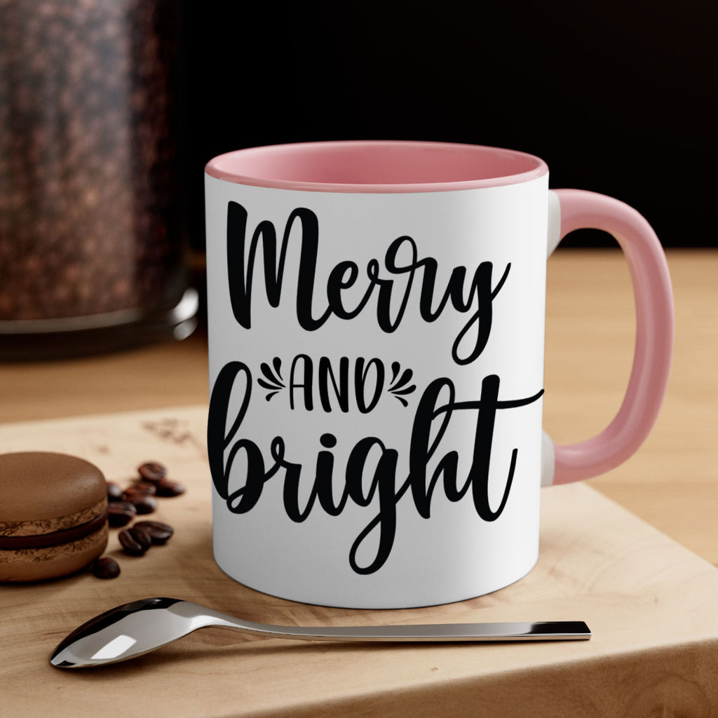 merry and bright style 472#- christmas-Mug / Coffee Cup