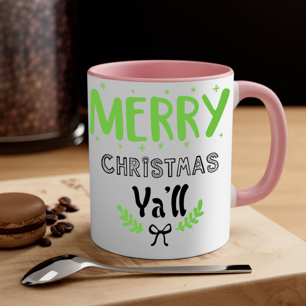 merry christmas ya ll style 506#- christmas-Mug / Coffee Cup