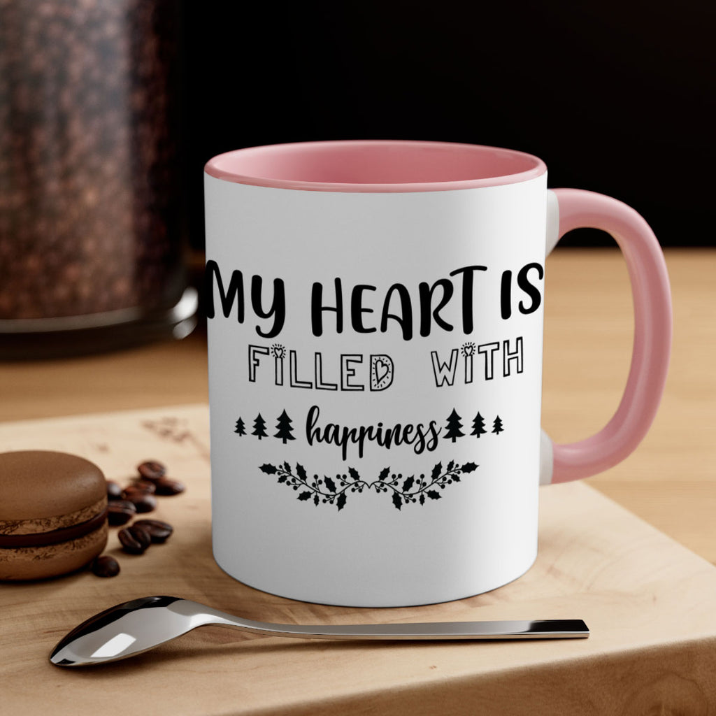 my heart is filled with happiness style 528#- christmas-Mug / Coffee Cup