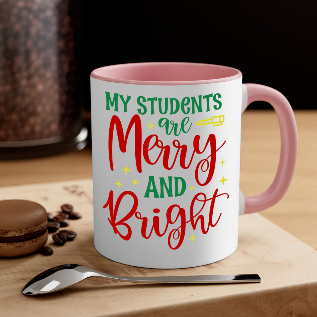 my students are merry and bright style 530#- christmas-Mug / Coffee Cup