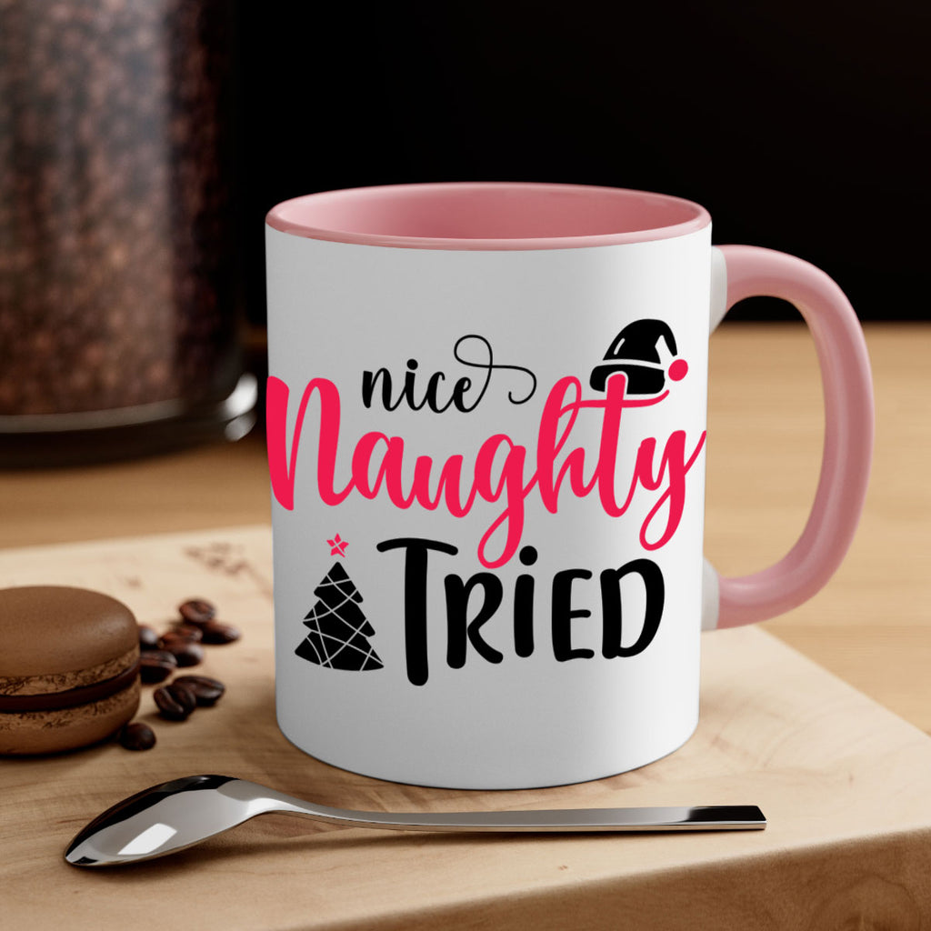 nice naughty i tried style 540#- christmas-Mug / Coffee Cup