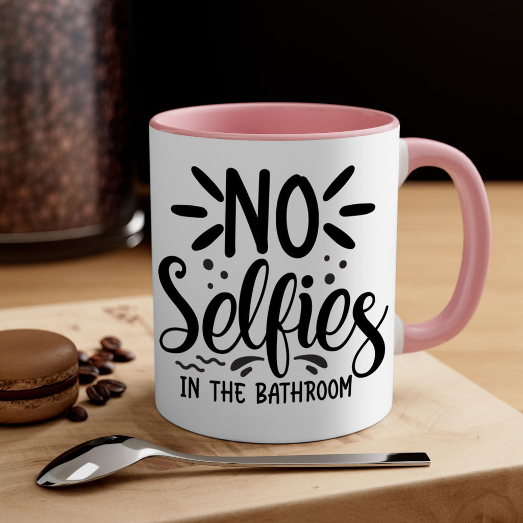 no selfies in the bathroom 64#- bathroom-Mug / Coffee Cup