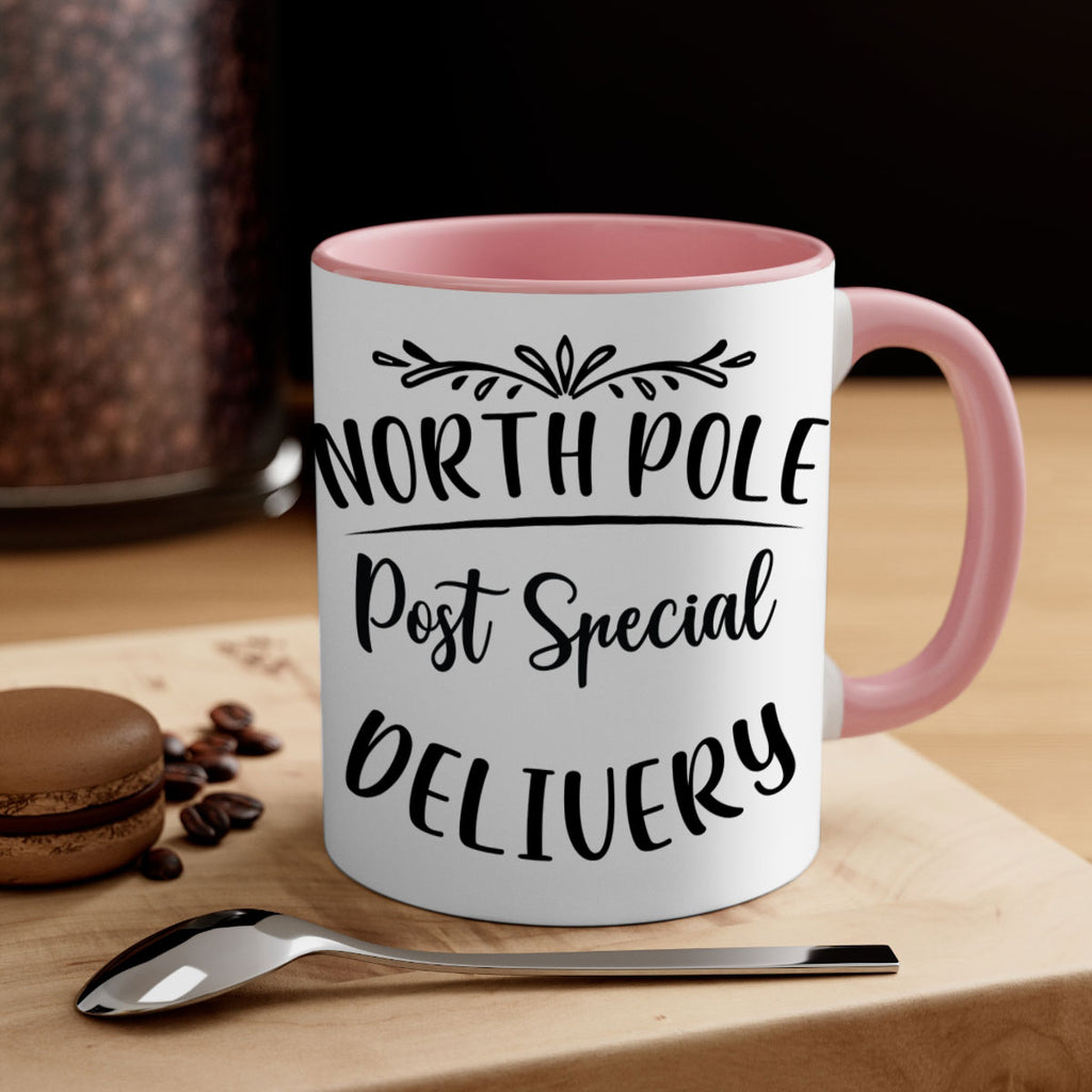 north pole post special delivery style 545#- christmas-Mug / Coffee Cup