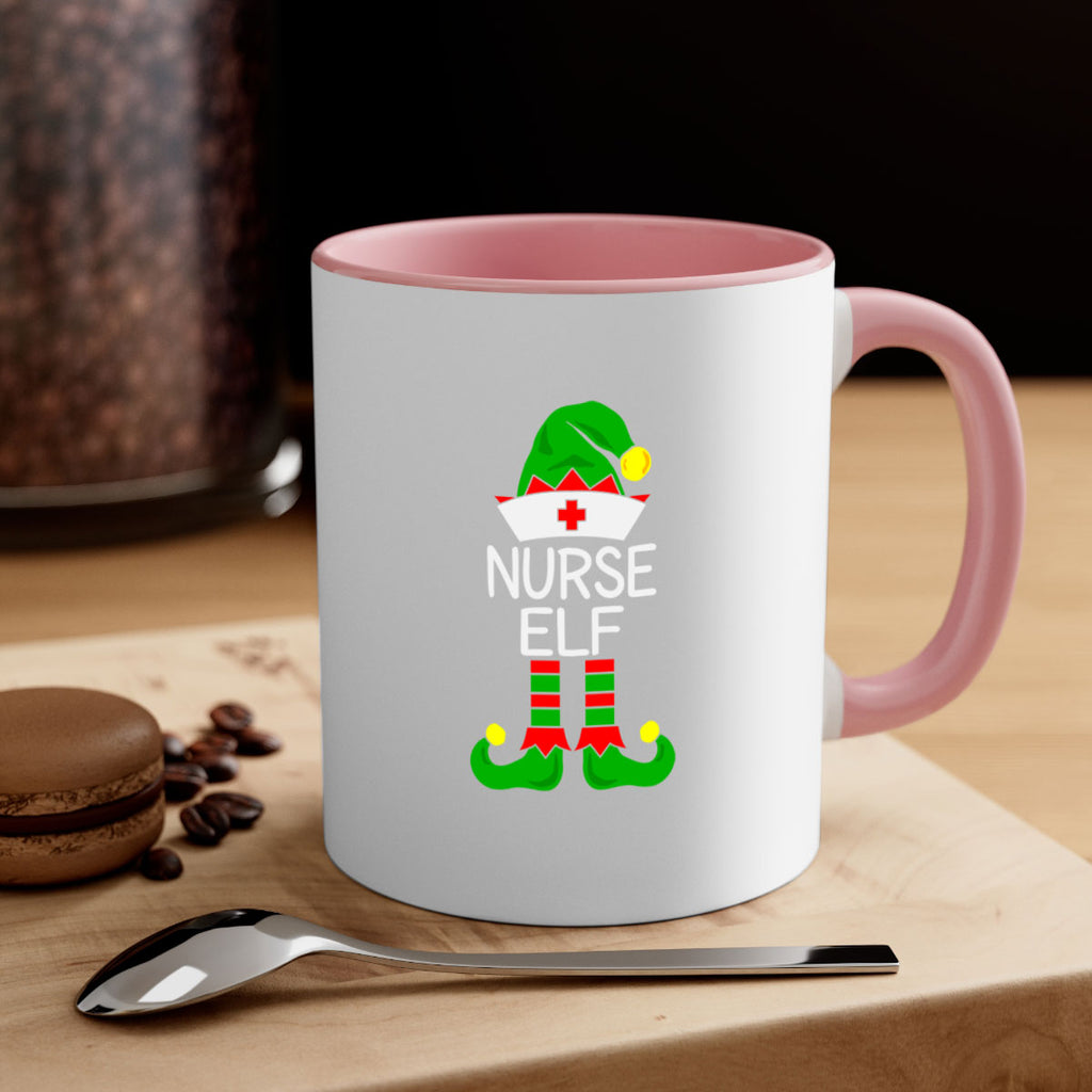 nurse elf style 16#- christmas-Mug / Coffee Cup