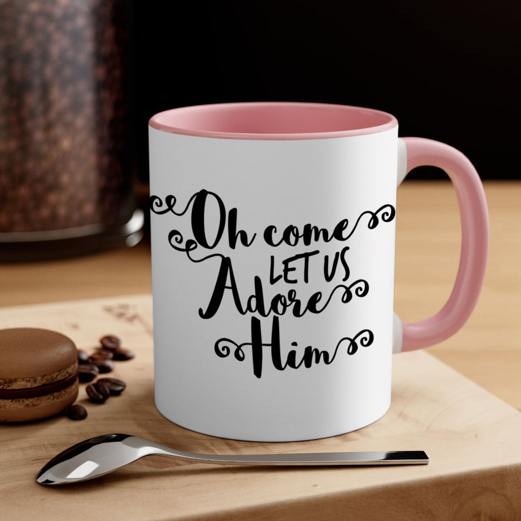 oh come let us adore him style 552#- christmas-Mug / Coffee Cup