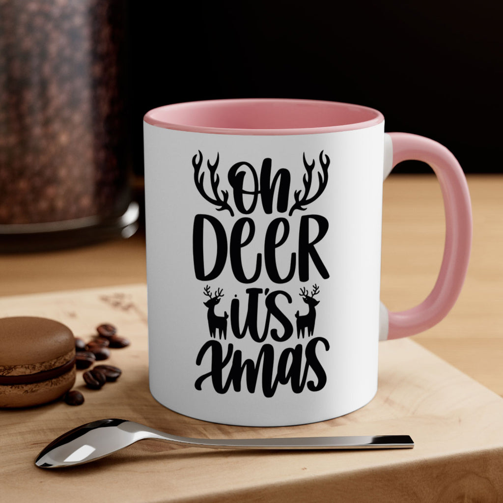 oh deer its xmas gold 69#- christmas-Mug / Coffee Cup