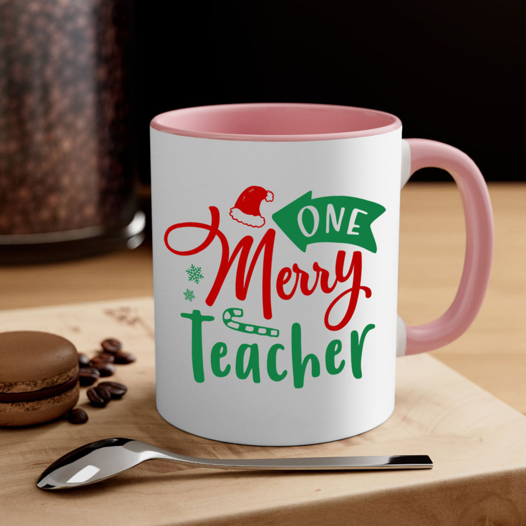 one merry teacher style 575#- christmas-Mug / Coffee Cup