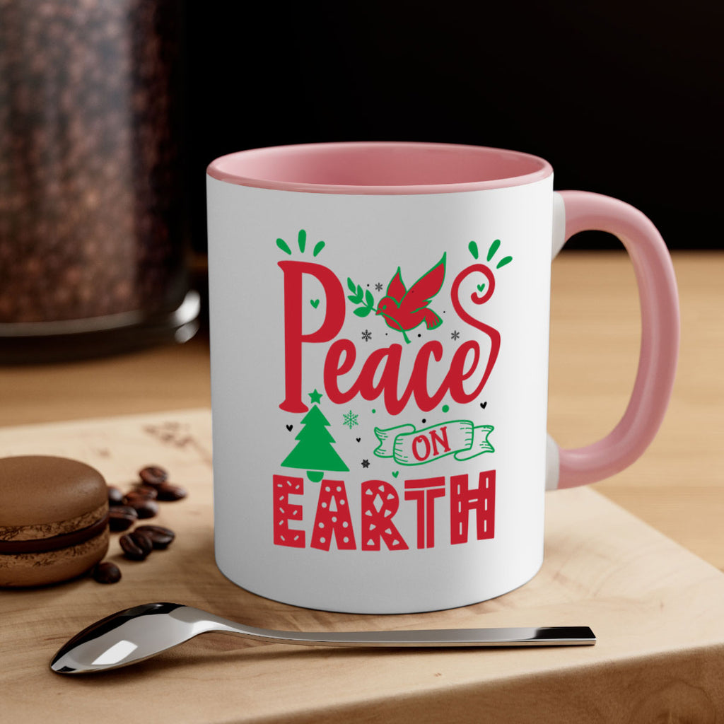 peace on earth style 583#- christmas-Mug / Coffee Cup