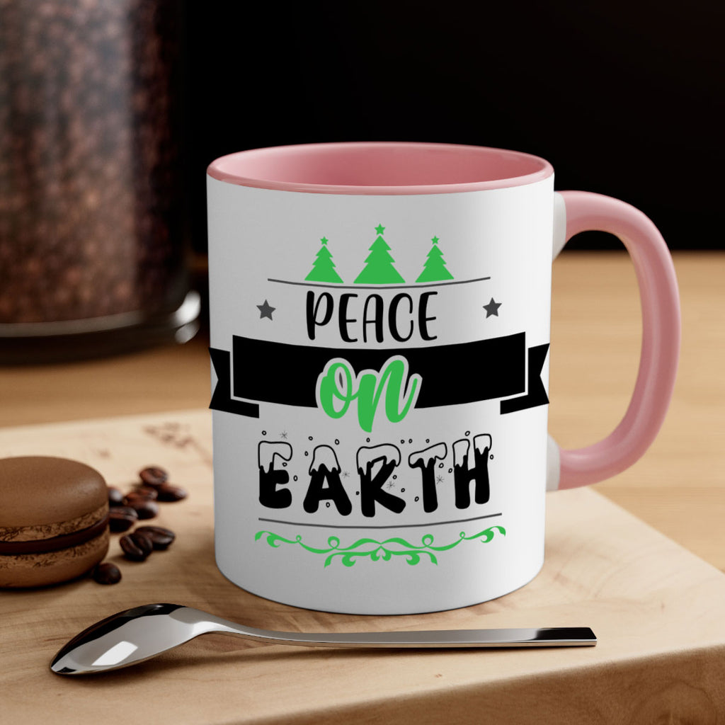 peace on earth style 585#- christmas-Mug / Coffee Cup