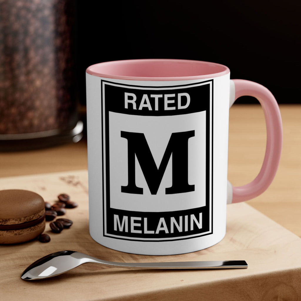 ratedm melanin 44#- black words - phrases-Mug / Coffee Cup