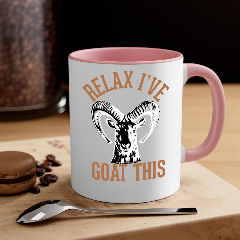 relax i’ve goat this Style 2#- goat-Mug / Coffee Cup