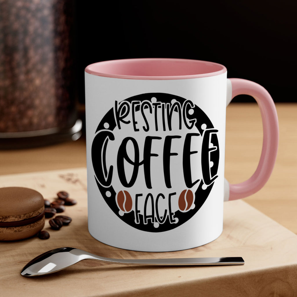 resting coffee face 41#- coffee-Mug / Coffee Cup