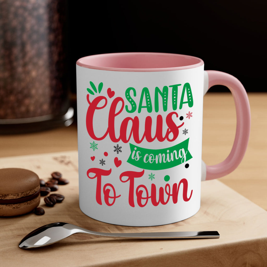 santa claus is coming to town style 603#- christmas-Mug / Coffee Cup