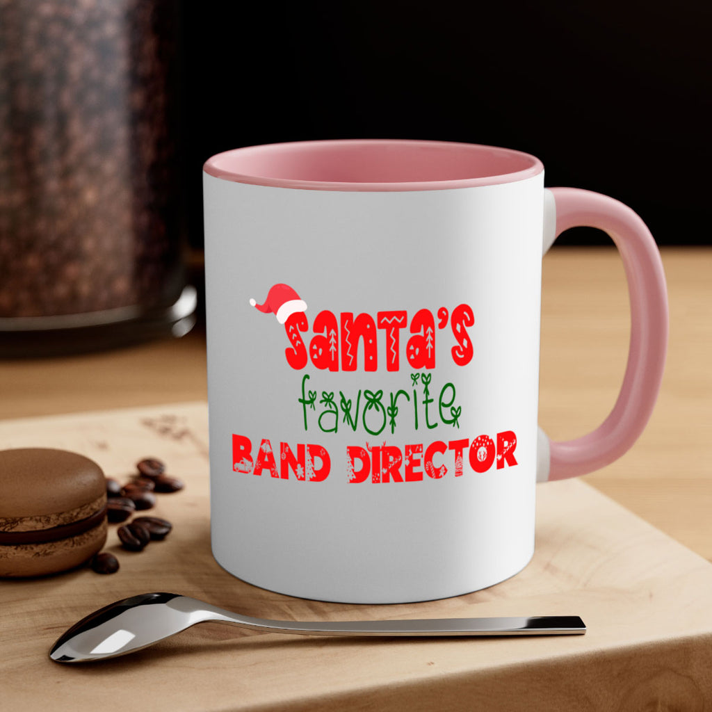 santas favorite band director style 672#- christmas-Mug / Coffee Cup
