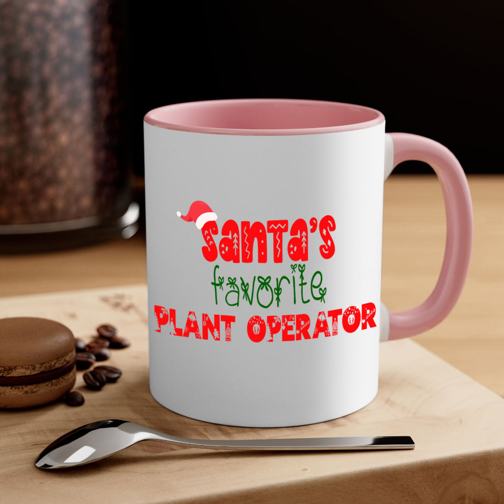 santas favorite plant operator style 1022#- christmas-Mug / Coffee Cup
