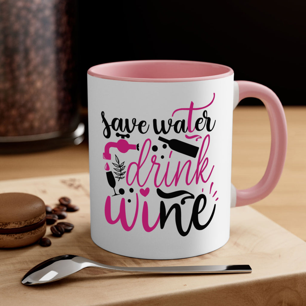 save water drink wine 170#- wine-Mug / Coffee Cup