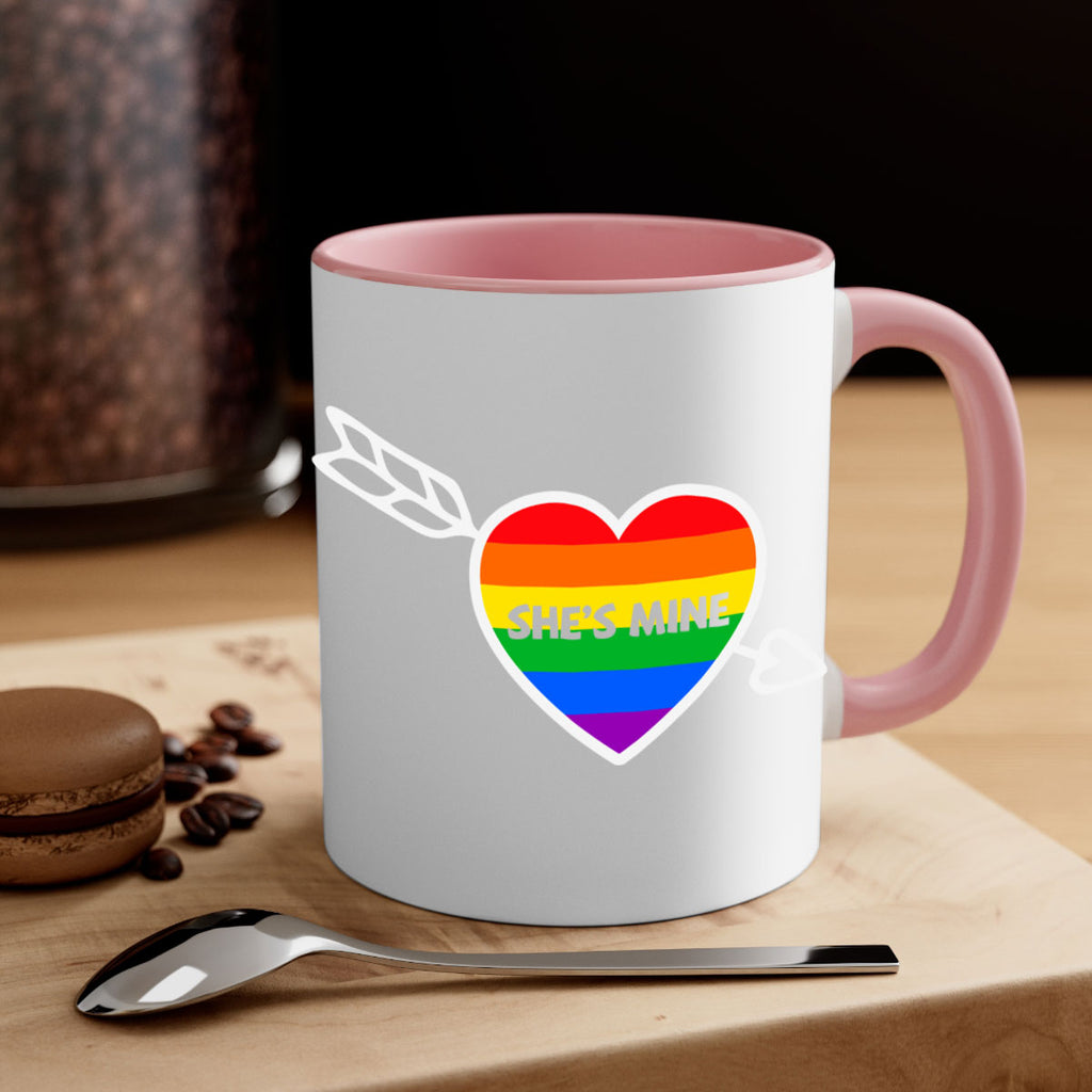 shes mine lgbt couple rainbow lgbt 22#- lgbt-Mug / Coffee Cup