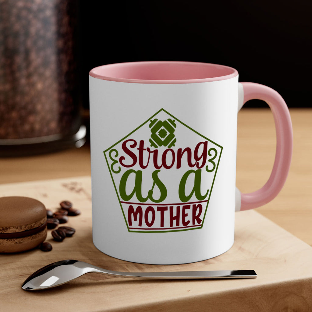 strong as a mother 14#- gym-Mug / Coffee Cup