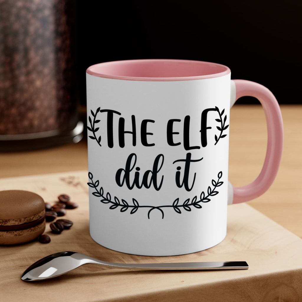 the elf did it style 1196#- christmas-Mug / Coffee Cup