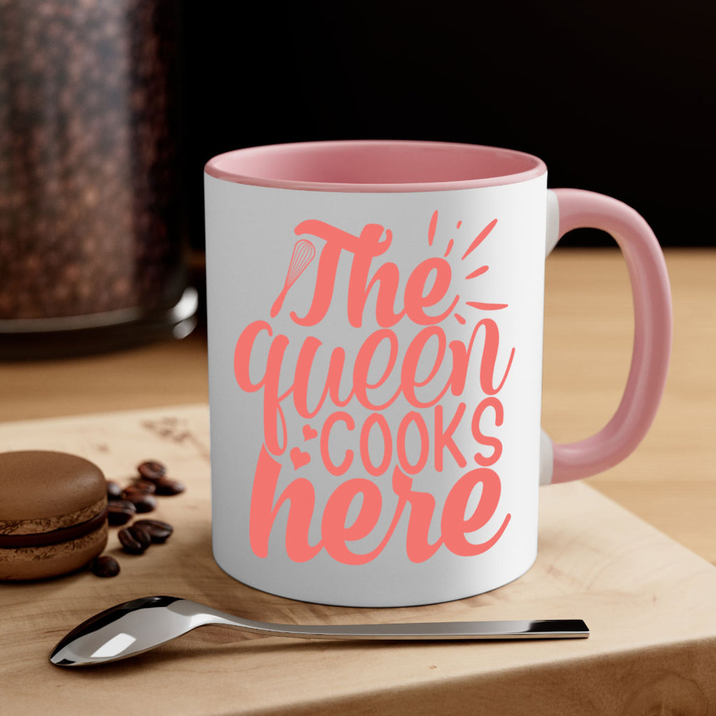 the queen cooks here 9#- kitchen-Mug / Coffee Cup