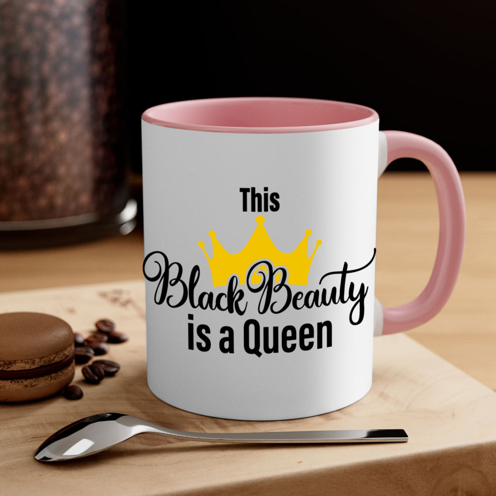 this black beauty is a queen Style 3#- Black women - Girls-Mug / Coffee Cup