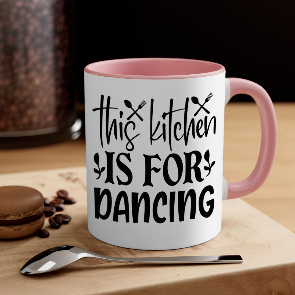 this kitchen is for dancing 75#- kitchen-Mug / Coffee Cup