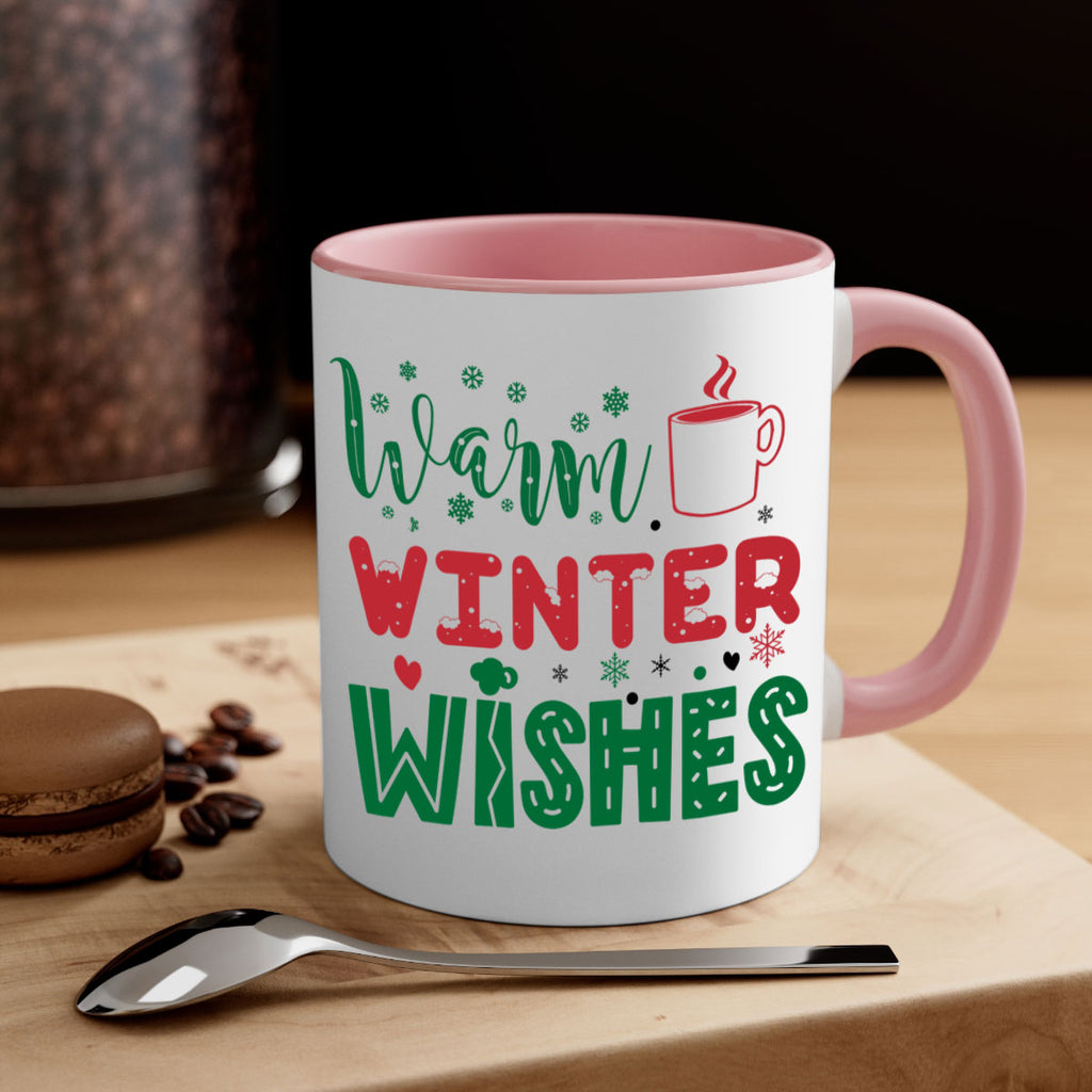 warm winter wishes style 1227#- christmas-Mug / Coffee Cup