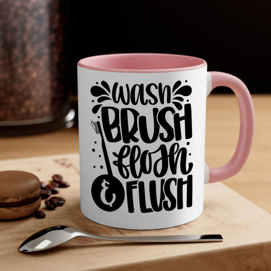 wash brush flosh flush 9#- bathroom-Mug / Coffee Cup