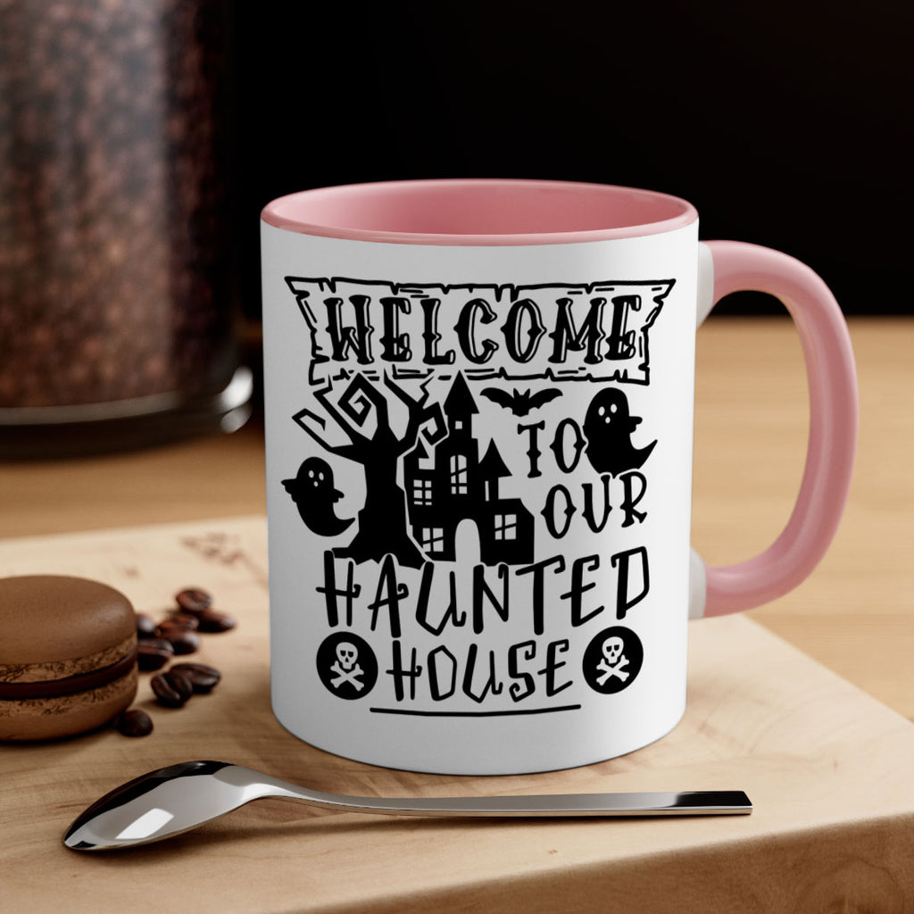 welcome to our haunted house 13#- halloween-Mug / Coffee Cup