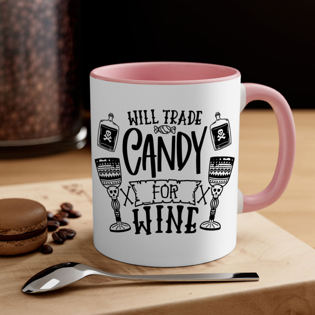 will trade candy for wine 10#- halloween-Mug / Coffee Cup