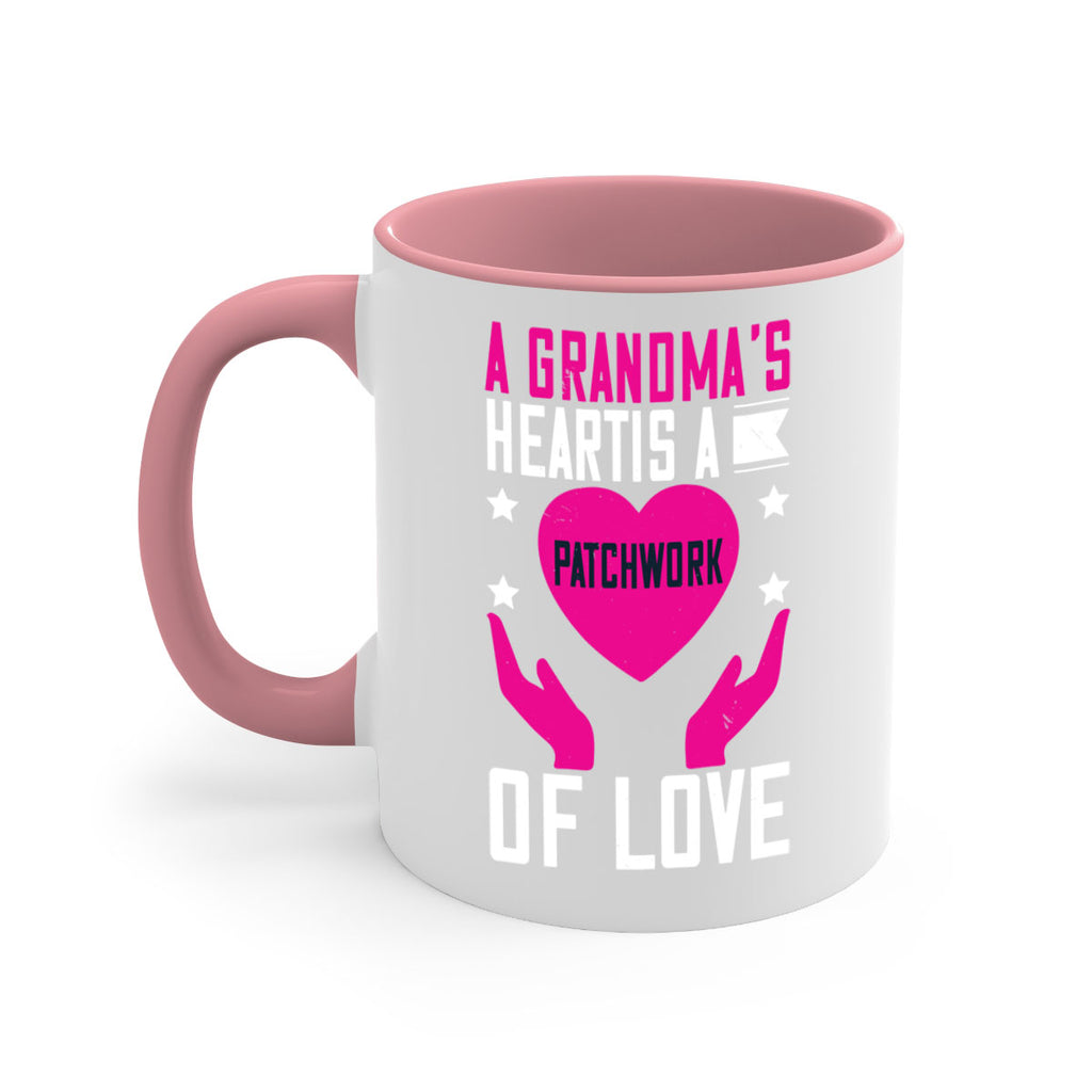 A grandma’s heart is a patchwork of love 86#- grandma-Mug / Coffee Cup