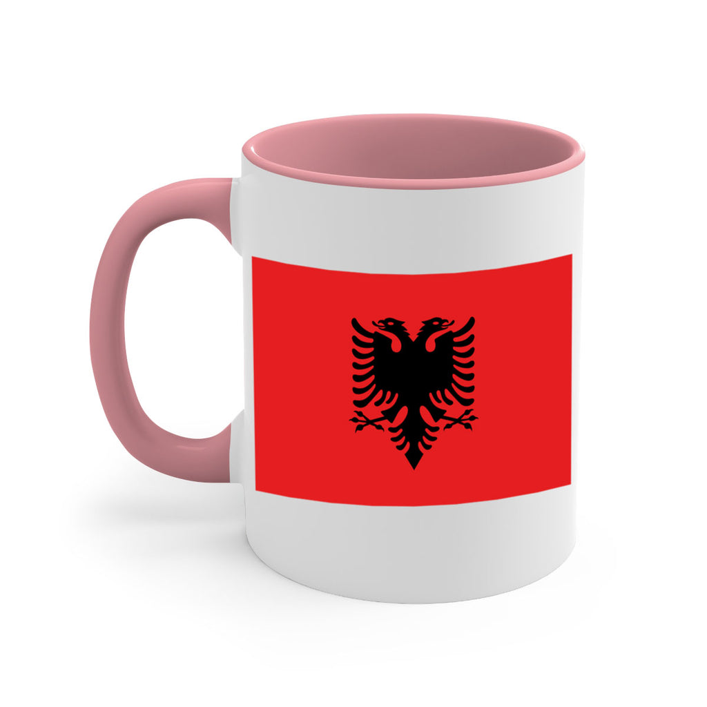 Albania 196#- world flag-Mug / Coffee Cup