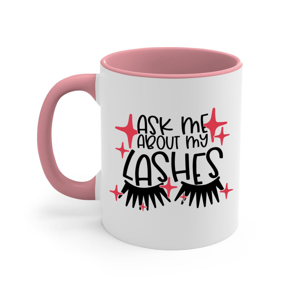 Ask Me About My Lashes Style 143#- makeup-Mug / Coffee Cup