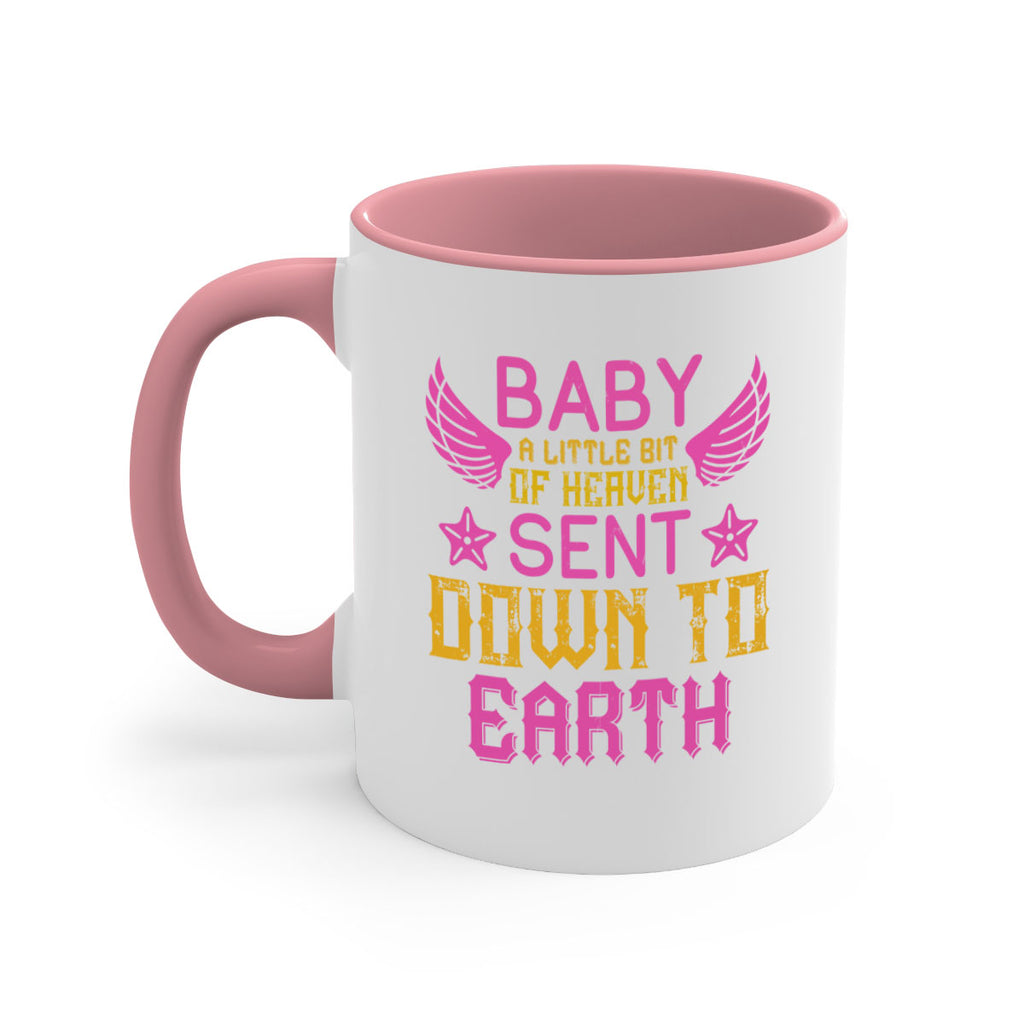 Baby A little bit of heaven sent down to earth Style 130#- baby2-Mug / Coffee Cup