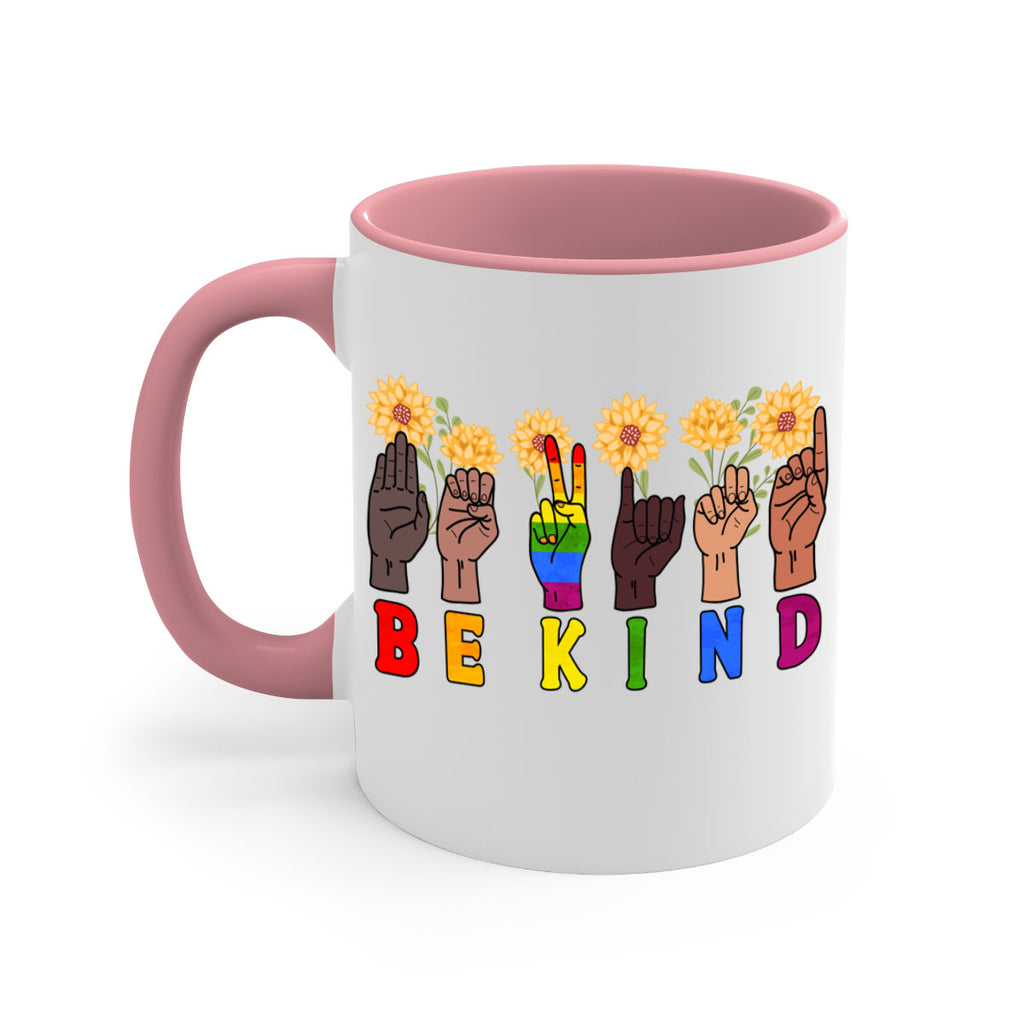 Be Kind Sign Language Hand Talking Lgbt 20#- lgbt-Mug / Coffee Cup