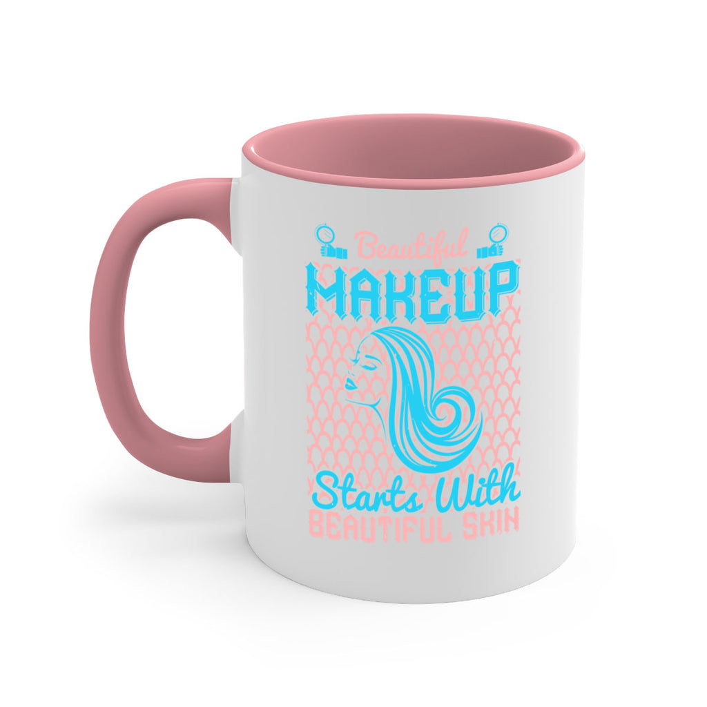 Beautiful makeup starts with beautiful skin Style 172#- makeup-Mug / Coffee Cup