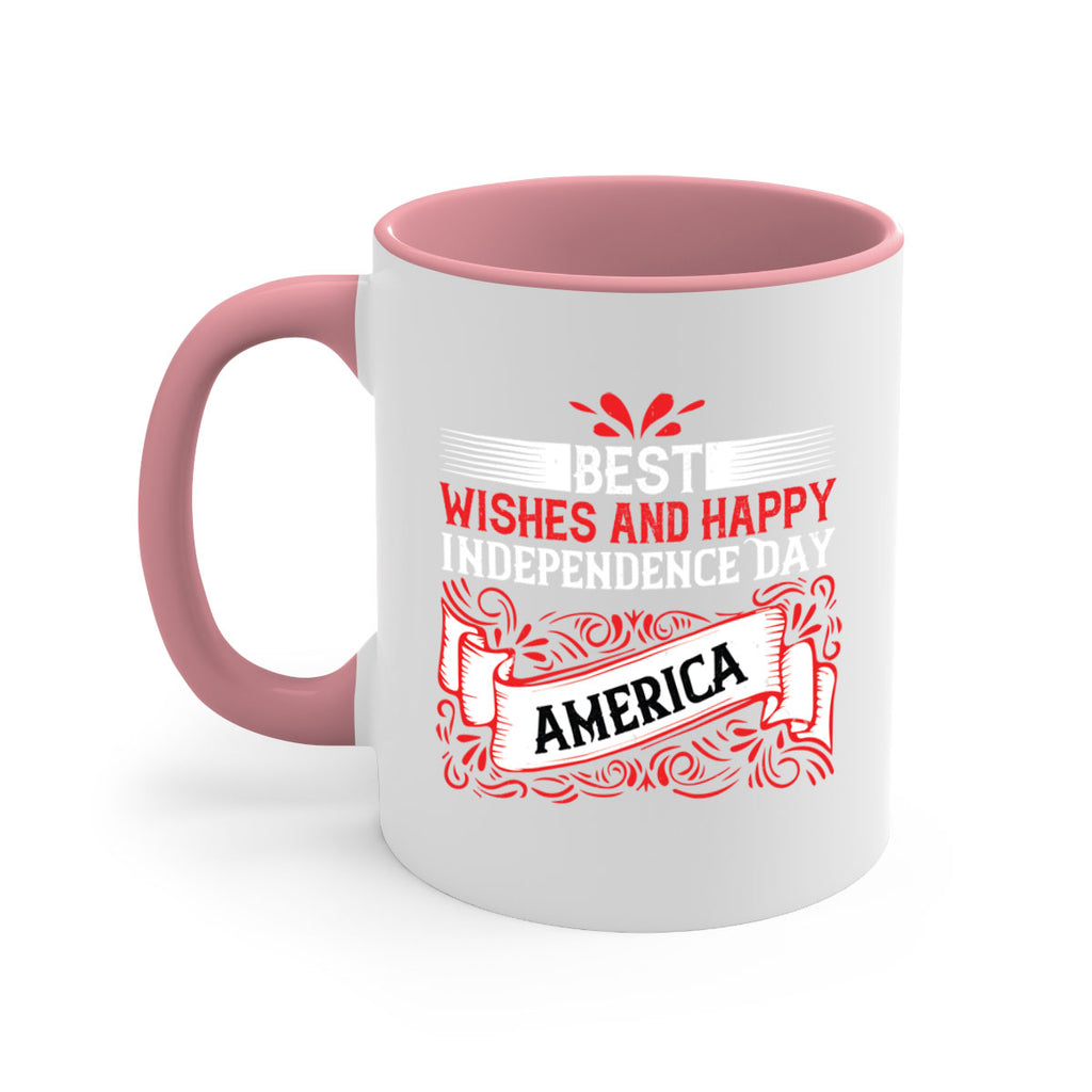 Best wishes and happy Independence Day america Style 86#- 4th Of July-Mug / Coffee Cup